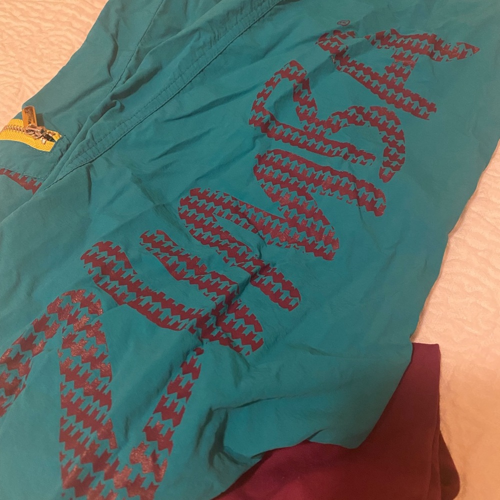 Zumba Capris Teal & Purple - small